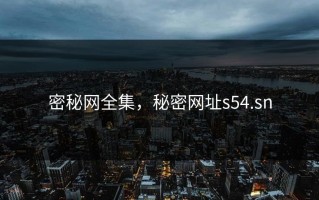 密秘网全集，秘密网址s54.sn